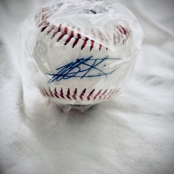 SF Giants Jeff Kent 1997 game signed baseball - Picture 2 of 5